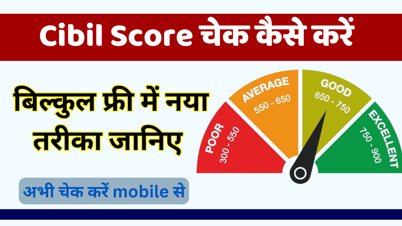 cibil score free check