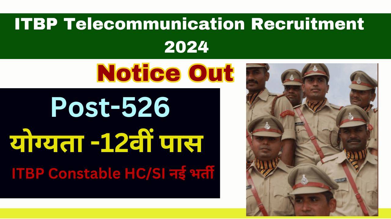 itbp recruitment 2024