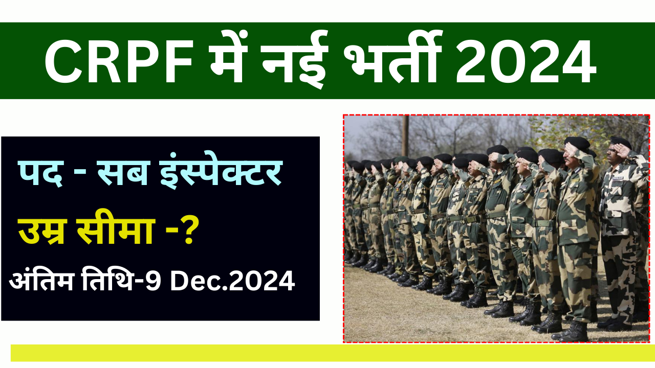 crpf recruitment 2024