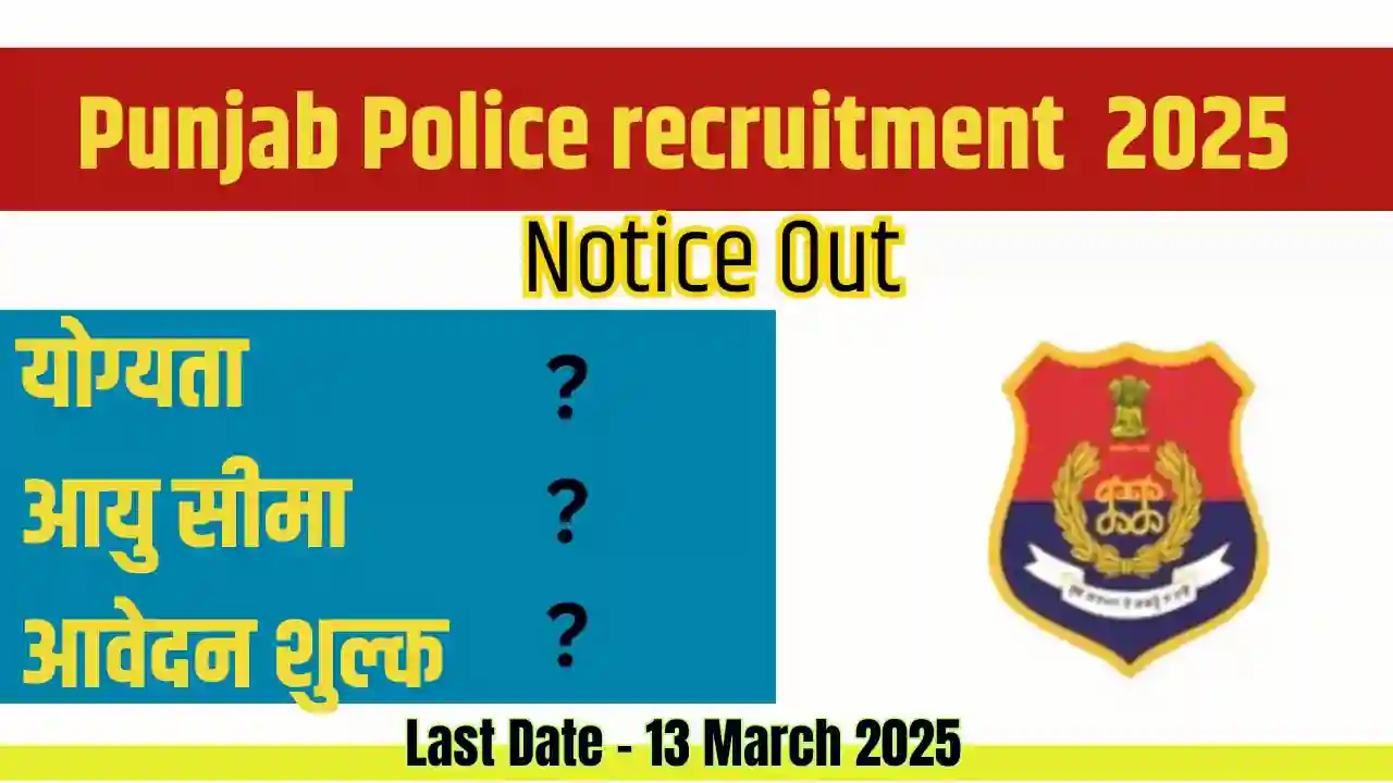 Punjab Police recruitment