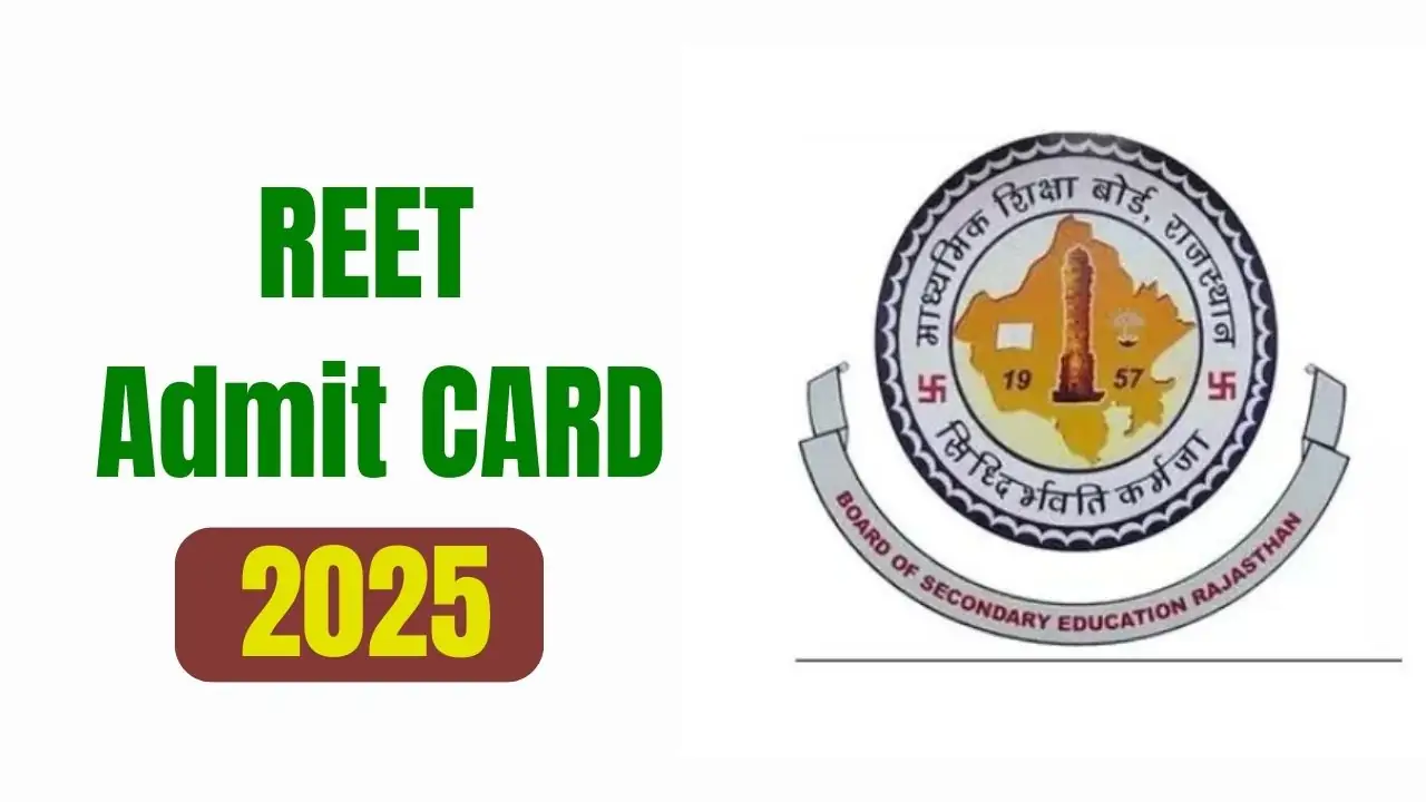 REET Admit Card